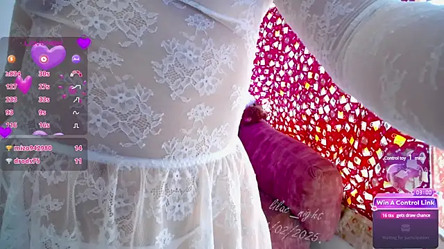 lilac night33 online show from February 2025 04:41:02 PM