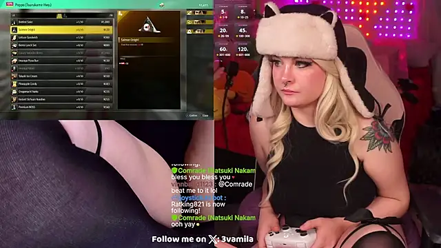 evamila online show from February 2025 04:31:02 AM