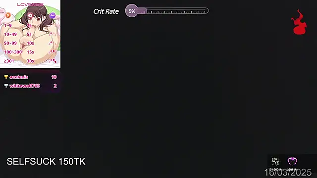 Herazuline online show from March 2025 01:14:01 AM