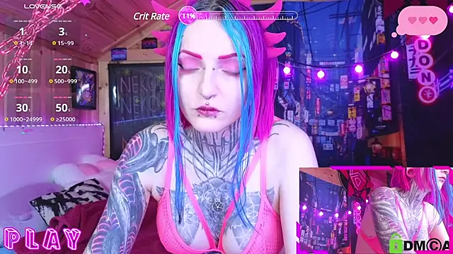 Snapshot of NekoCyber chatting on December 2024 04:26:02 AM NekoCyber online show from December 2024 04:26:02 AM