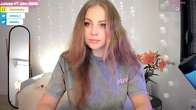 ImKeira online show from January 2026 07:18:01 PM