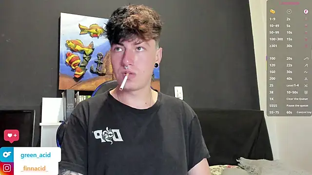 Green acid01 online show from April 2026 09:15:02 PM