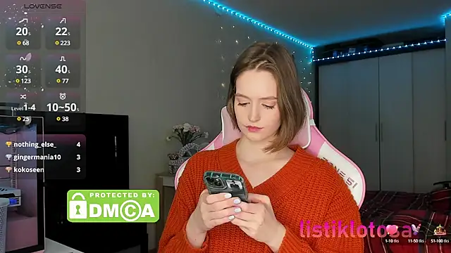 Snapshot of kokome12 chatting on December 2024 02:30:02 AM kokome12 online show from December 2024 02:30:02 AM