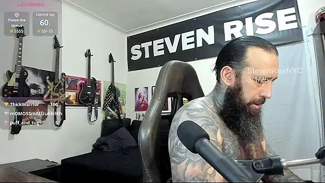 StevenRiseNYC online show from March 2025 01:26:01 AM