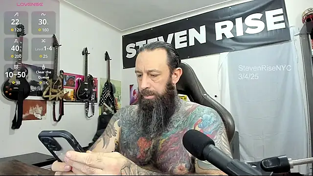 StevenRiseNYC online show from March 2025 01:59:02 PM