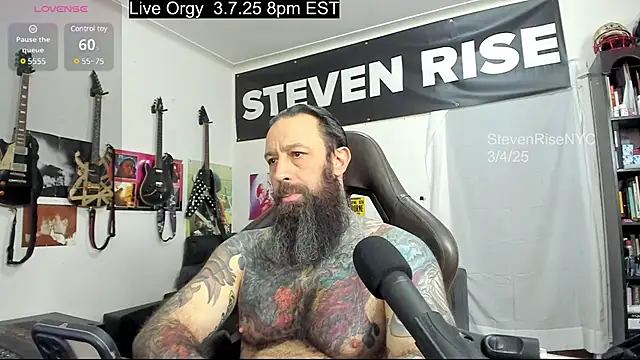 StevenRiseNYC online show from March 2025 02:18:02 PM