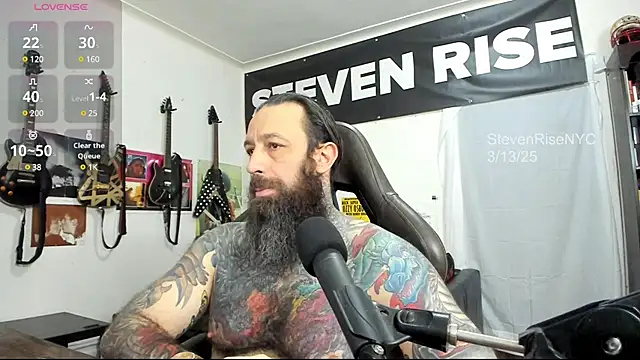 StevenRiseNYC online show from March 2025 01:40:01 PM
