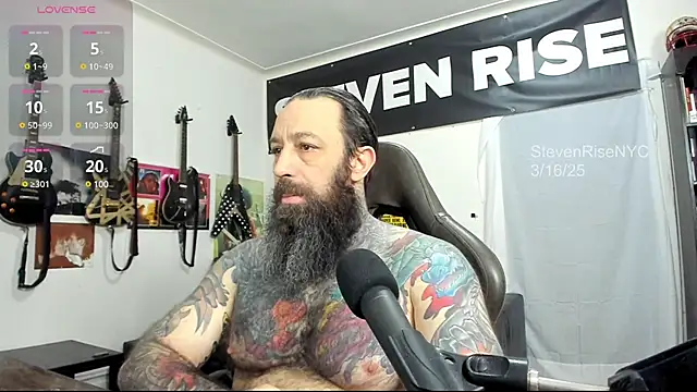 StevenRiseNYC online show from March 2025 01:27:02 PM