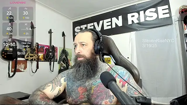 StevenRiseNYC online show from March 2025 11:36:02 PM