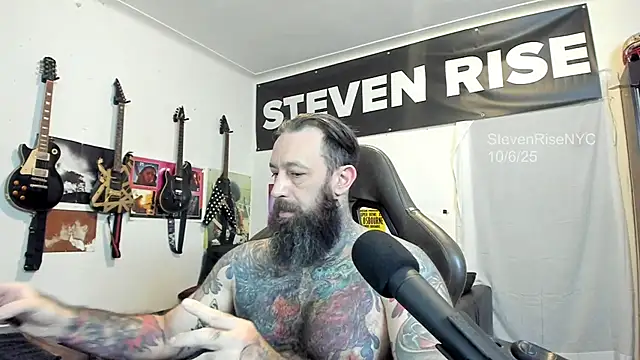 StevenRiseNYC online show from October 2025 12:57:02 PM