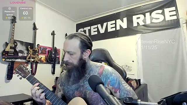 StevenRiseNYC online show from November 2025 02:56:02 AM