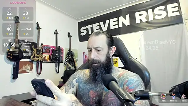 StevenRiseNYC online show from November 2025 11:04:01 PM