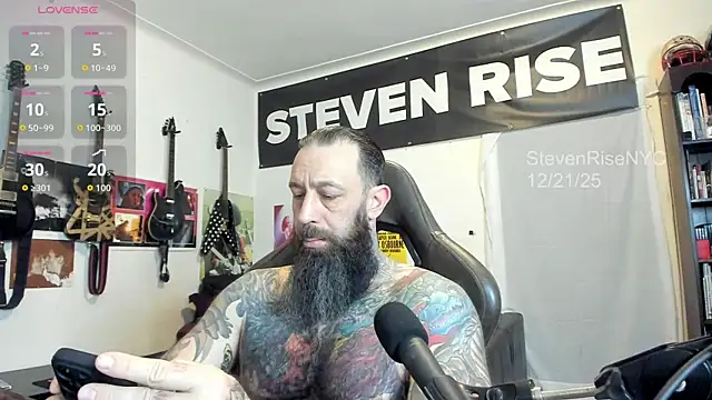 StevenRiseNYC online show from December 2025 02:35:01 PM