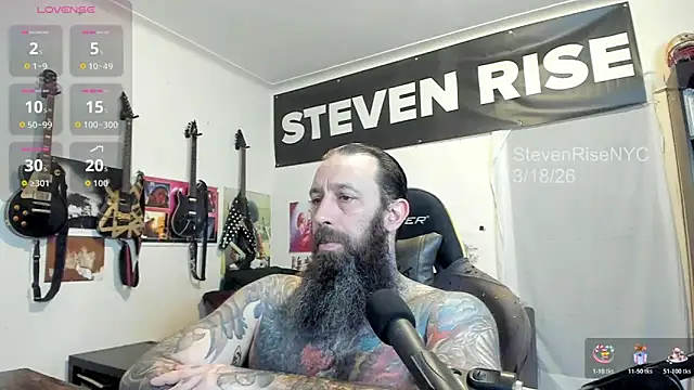 StevenRiseNYC online show from March 2026 12:14:02 AM