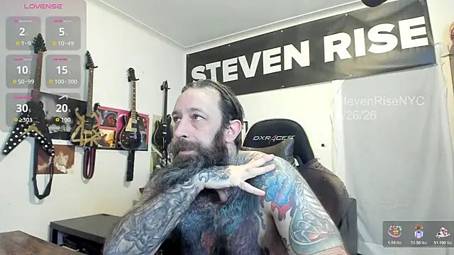 StevenRiseNYC online show from March 2026 12:11:01 PM