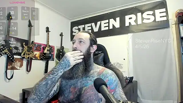 StevenRiseNYC online show from April 2026 12:35:01 PM